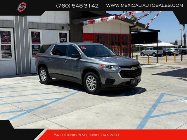 2018 Chevrolet Traverse LS for sale in Indio, CA