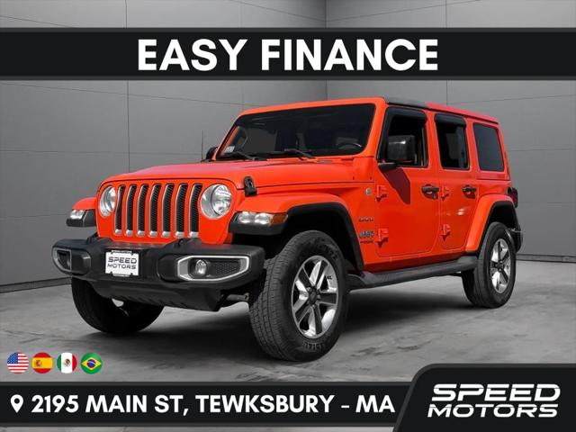 2018 Jeep Wrangler Unlimited Sahara 4x4 for sale in Tewksbury, MA