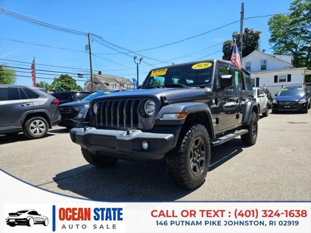 2020 Jeep Wrangler Sport 4x4 for sale in Johnston, RI