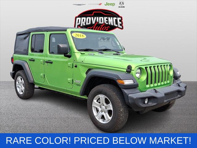 2018 Jeep Wrangler Unlimited Sport S 4x4 2018 Jeep Wrangler Unlimited Sport S 4x4