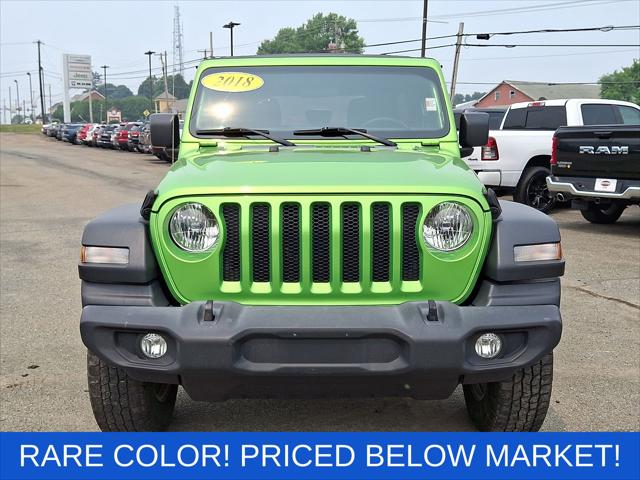 2018 Jeep Wrangler Unlimited Sport S 4x4 2018 Jeep Wrangler Unlimited Sport S 4x4