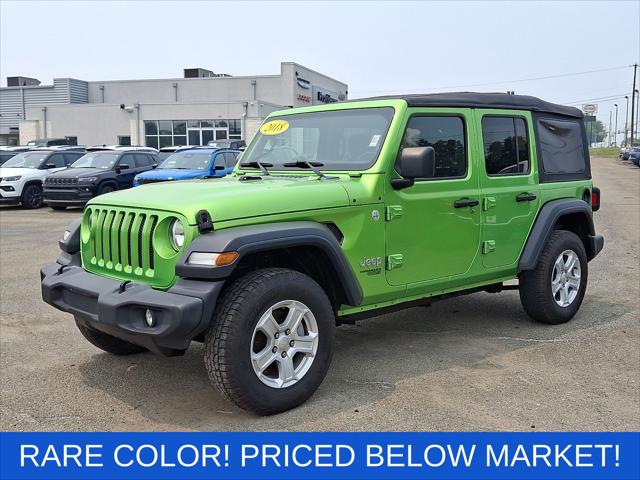 2018 Jeep Wrangler Unlimited Sport S 4x4 2018 Jeep Wrangler Unlimited Sport S 4x4