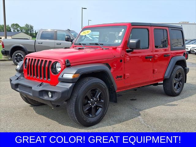 2020 Jeep Wrangler Unlimited Sport Altitude 4x4 2020 Jeep Wrangler Unlimited Sport Altitude 4x4