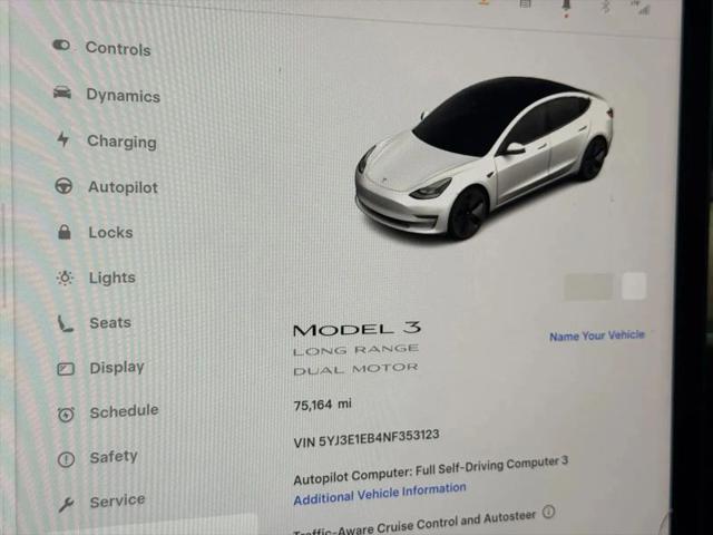 2022 Tesla Model 3 Long Range Dual Motor All-Wheel Drive
