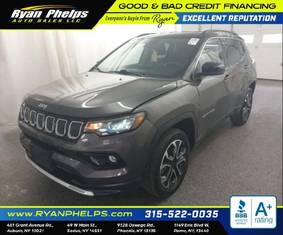 2022 Jeep Compass Limited 4x4 for sale in Auburn, NY