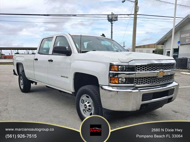 2019 Chevrolet Silverado 2500HD WT for sale in Pompano Beach, FL