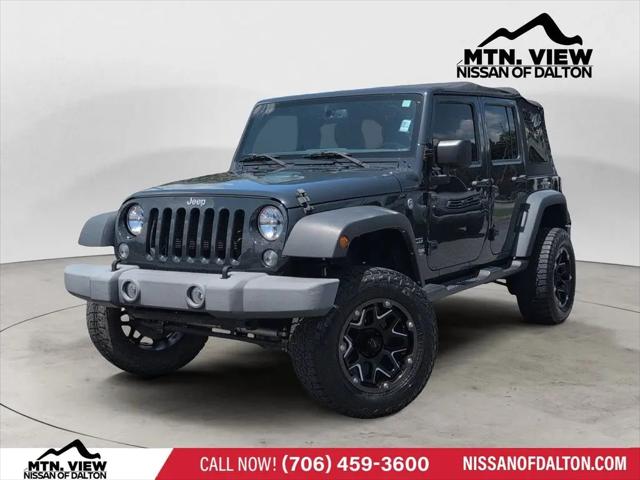 2018 Jeep Wrangler JK Unlimited Sport S 4x4 for sale in DALTON, GA