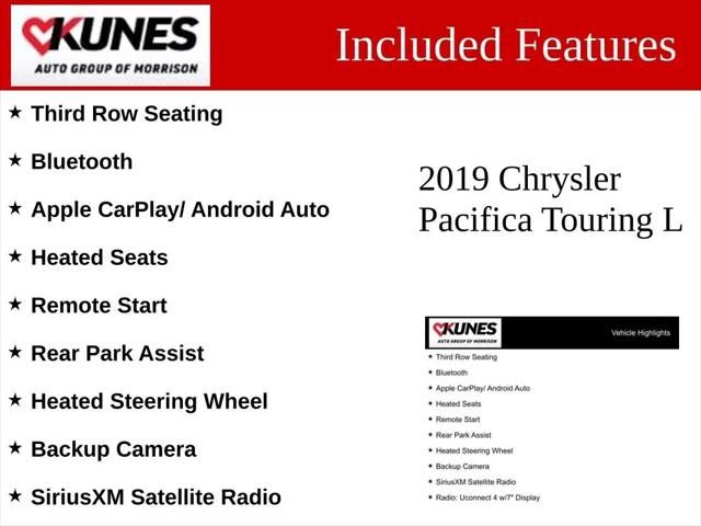2019 Chrysler Pacifica Touring L