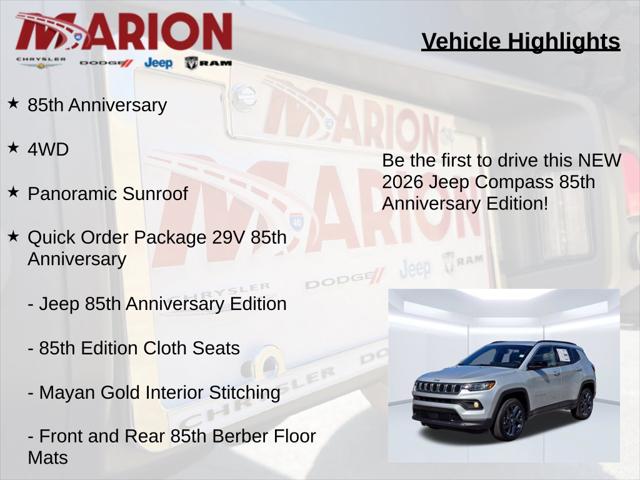 2026 Jeep Compass 85th Anniversary 4x4