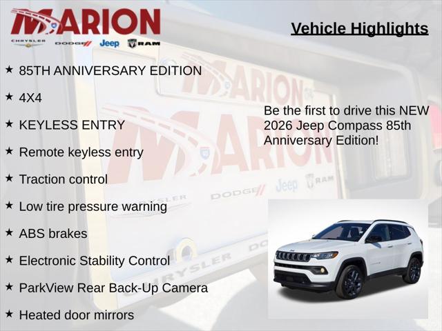 2026 Jeep Compass 85th Anniversary 4x4