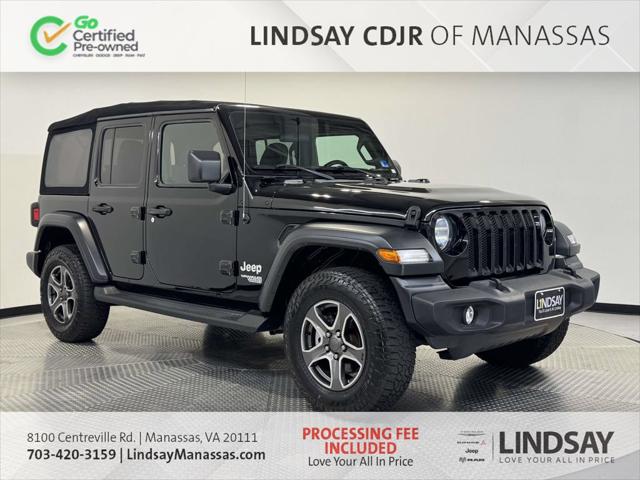 2018 Jeep Wrangler Unlimited Sport S 4x4
