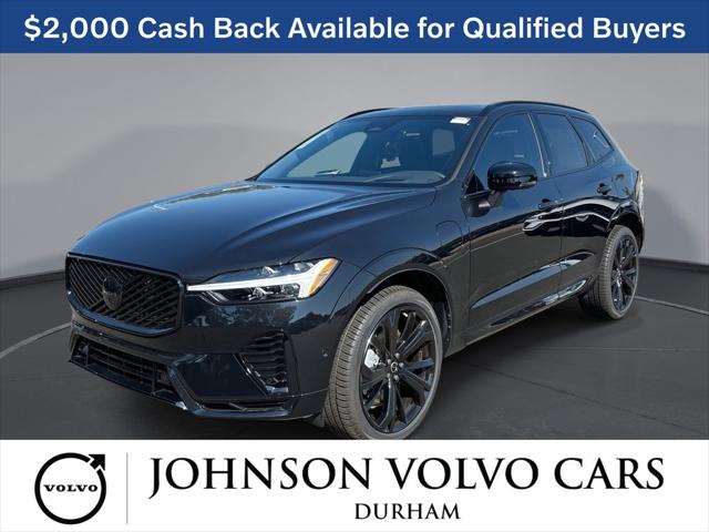 2026 Volvo XC60 Plug-In Hybrid Black Edition Ultra, T8 AWD Electric/Gasoline, Dark for sale in Durham, NC