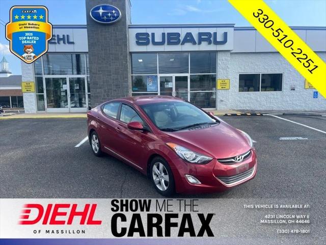 2013 Hyundai Elantra GLS 2013 Hyundai Elantra GLS