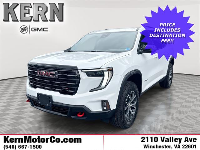 2026 GMC Acadia AT4 AWD for sale in Winchester, VA