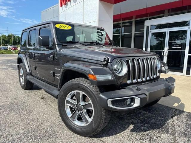 2022 Jeep Wrangler Unlimited Sahara 4x4 for sale in Bloomington, IN