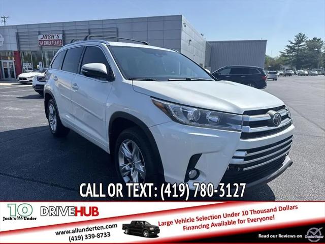 2017 Toyota Highlander Limited for sale near Lima, OH