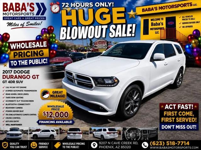 2017 Dodge Durango GT RWD for sale in Phoenix, AZ