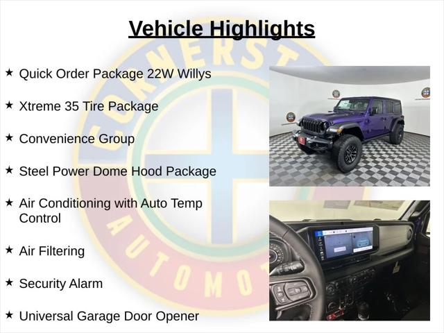 2026 Jeep Wrangler WRANGLER 4-DOOR WILLYS