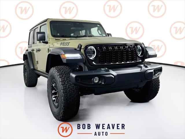 2026 Jeep Wrangler WRANGLER 4-DOOR WILLYS 2026 Jeep Wrangler WRANGLER 4-DOOR WILLYS