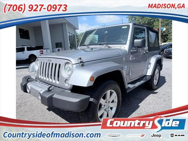 2018 Jeep Wrangler JK Sahara 4x4 for sale in Madison, GA