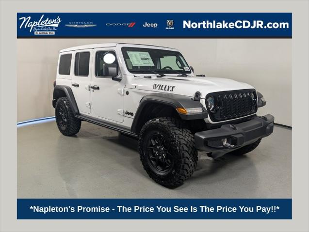 2026 Jeep Wrangler 4-Door Willys 4x4 for sale in Lake Park, FL
