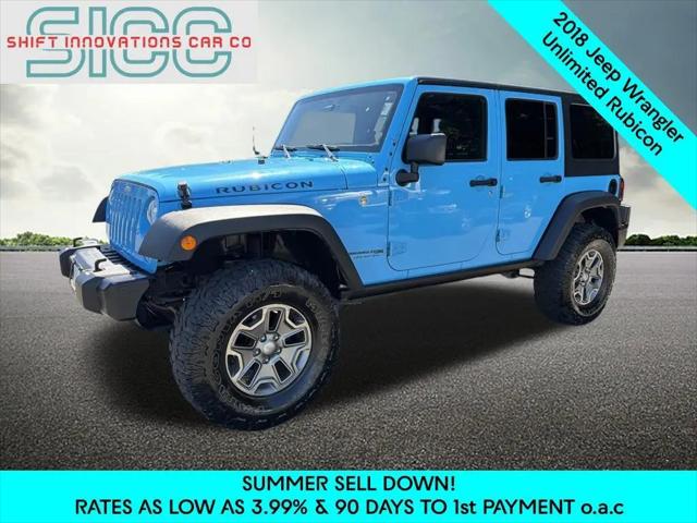 2018 Jeep Wrangler JK Unlimited Rubicon 4x4 for sale in Puyallup, WA