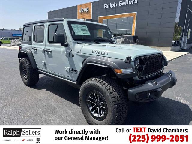 2026 Jeep Wrangler WRANGLER 4-DOOR WILLYS 2026 Jeep Wrangler WRANGLER 4-DOOR WILLYS