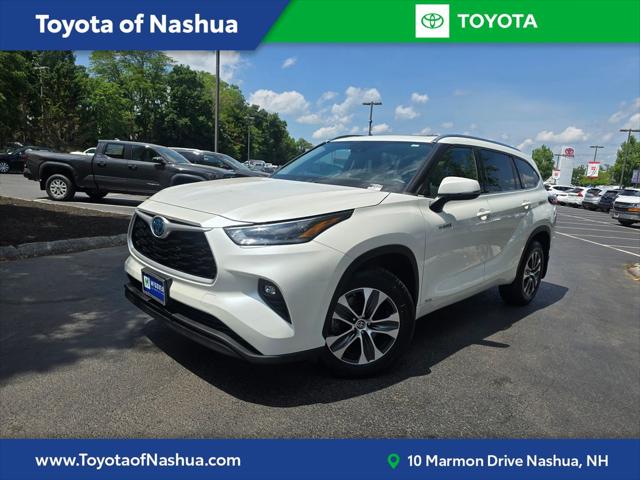 2021 Toyota Highlander Hybrid XLE for sale in Nashua, NH