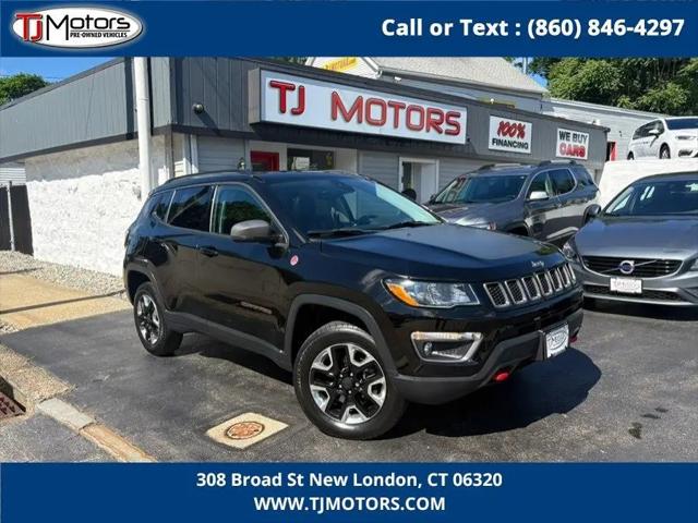 2018 Jeep Compass Trailhawk 4x4 for sale in New London, CT