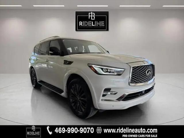 2021 INFINITI QX80 PREMIUM SELECT for sale in Garland, TX