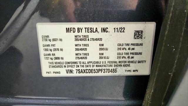 2023 Tesla Model X Standard Range
