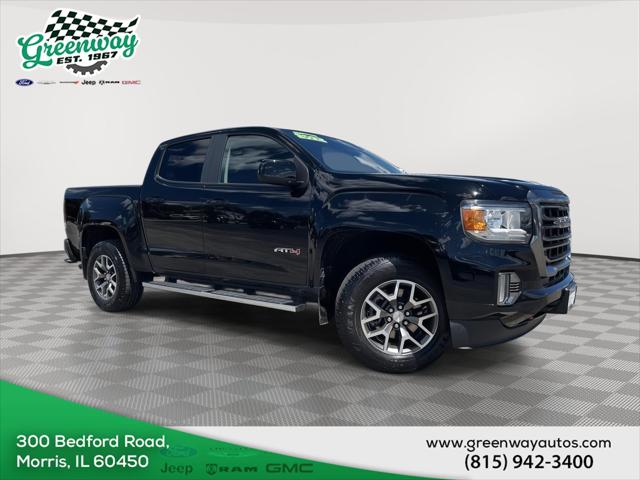2022 GMC Canyon 4WD Crew Cab Short Box AT4 - Leather for sale in Morris, IL
