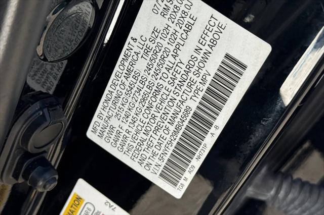 2021 Honda Pilot 2WD Special Edition