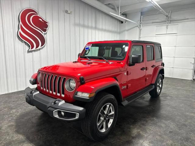 2018 Jeep Wrangler Unlimited Sahara 4x4 for sale in Evansville, IN