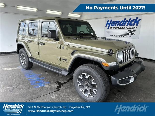 2026 Jeep Wrangler 4-Door Sahara 4x4 for sale in Fayetteville, NC