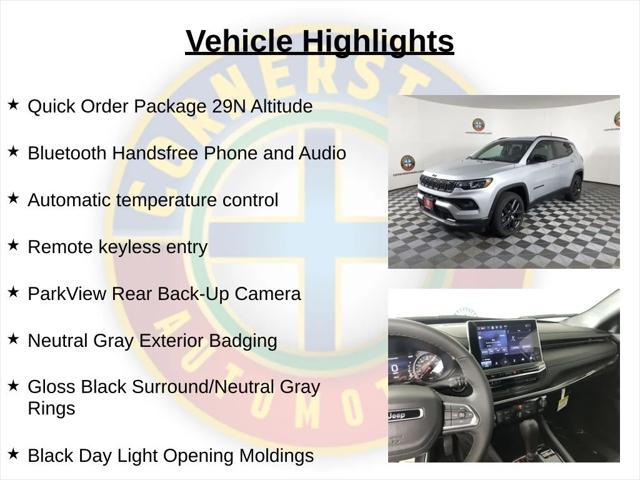 2026 Jeep Compass COMPASS LATITUDE ALTITUDE 4X4 2026 Jeep Compass COMPASS LATITUDE ALTITUDE 4X4