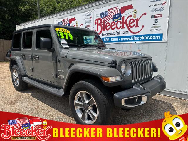 2022 Jeep Wrangler Unlimited Sahara 4x4 for sale in Dunn, NC