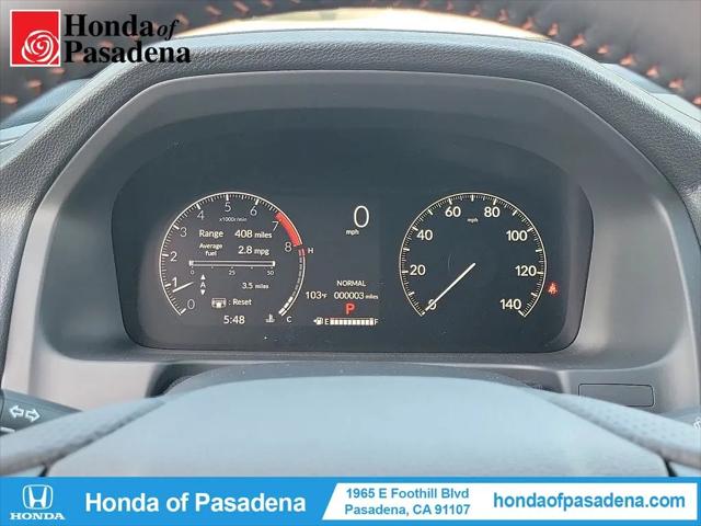 2026 Honda Ridgeline TrailSport