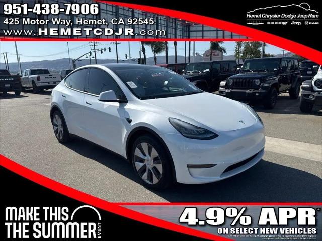 2021 Tesla Model Y Long Range Dual Motor All-Wheel Drive for sale in Hemet, CA