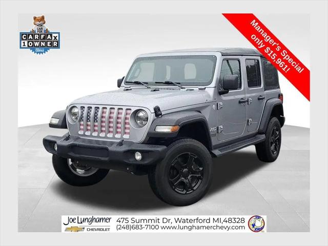 2021 Jeep Wrangler Sport S 4x4 for sale in Waterford, MI