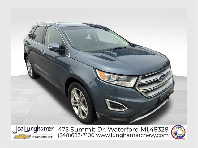 2018 Ford Edge Titanium for sale in Waterford, MI