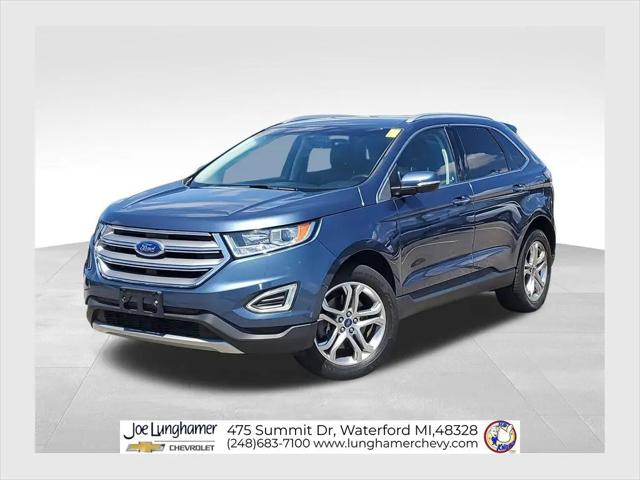 2018 Ford Edge Titanium for sale in Waterford, MI