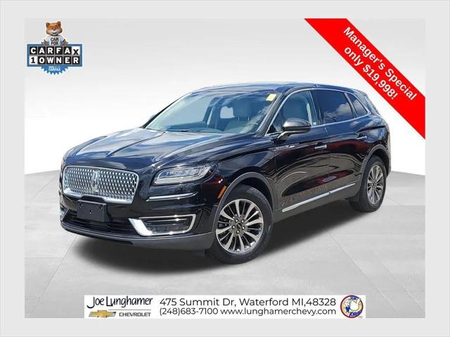 2020 Lincoln Nautilus Reserve for sale in Waterford, MI