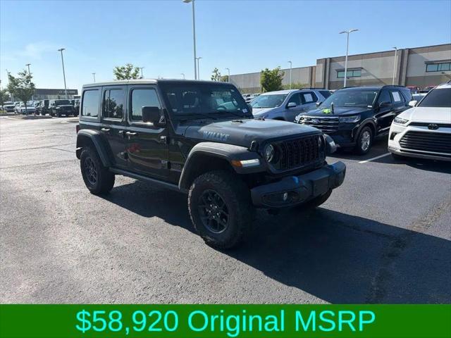 2024 Jeep Wrangler 4xe Willys 4xe for sale in Kansas City, KS