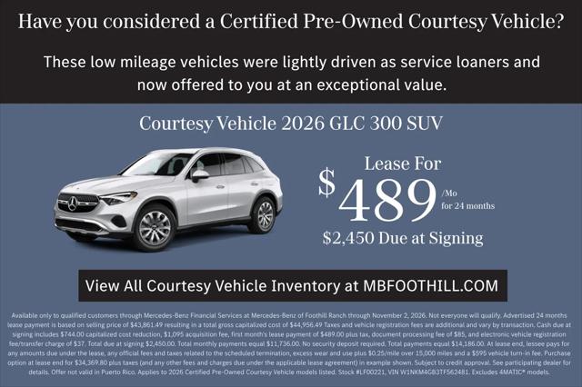 2027 Mercedes-Benz GLC GLC 300