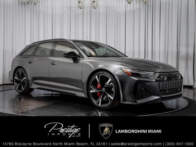 2022 Audi RS 6 Avant TFSI quattro Tiptronic for sale in Miami, FL