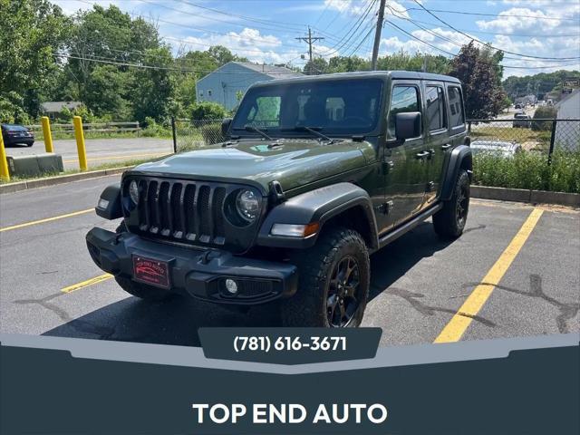 2021 Jeep Wrangler Unlimited Willys for sale in Abington, MA