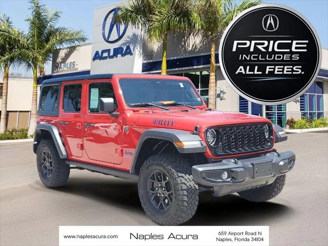 2025 Jeep Wrangler 4xe Willys 4xe for sale in Naples, FL