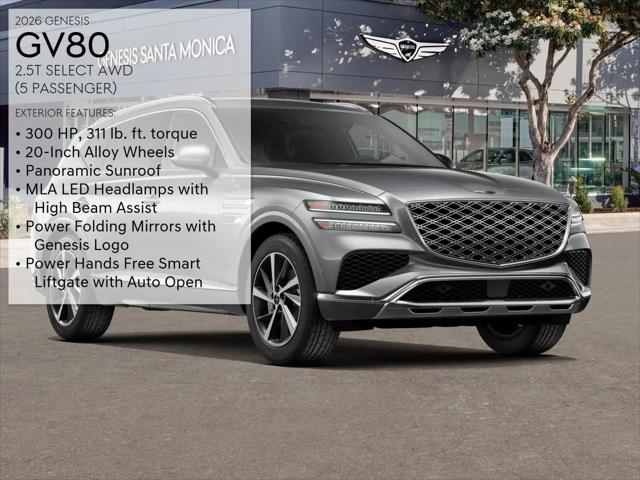 2026 Genesis GV80 2.5T Select AWD