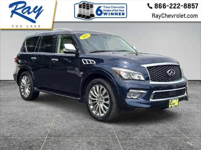 2015 INFINITI QX80 Base for sale in Fox Lake, IL